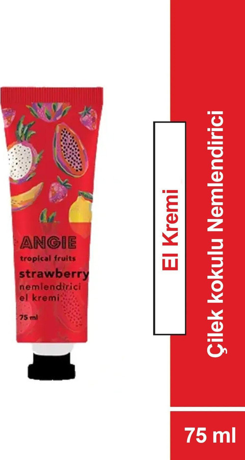 Çilek Kokulu Nemlendirici El Kremi 75 Ml.
