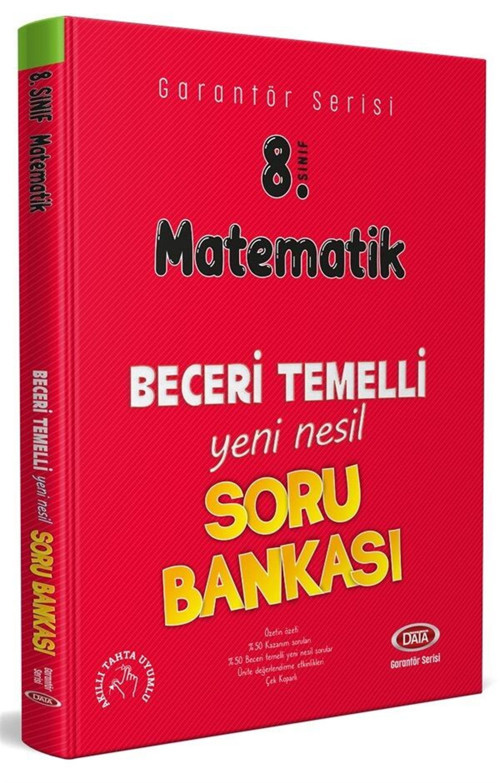 Data Yayınları 8. Sınıf Matematik Garantör Soru Bankası