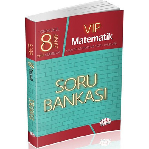 Editör Yayınları 8. Sınıf Lgs Vip Matematik Soru Bankası