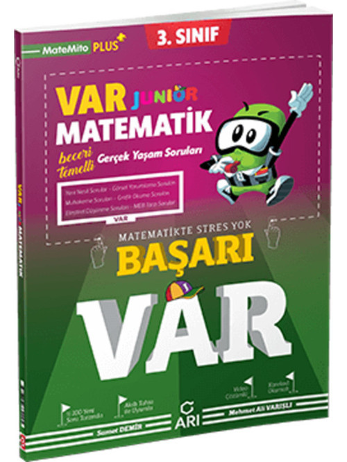 Arı Yayınları 3. Sınıf Matematik Var Junior Soru Bankası