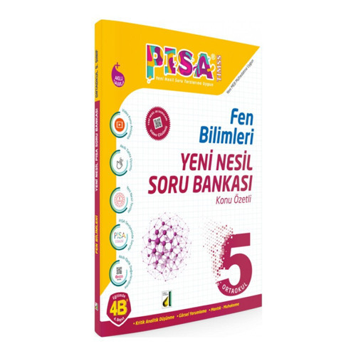 Damla Yayınları 5. Sınıf Pisa Fen Bilimleri Yeni Nesil Soru Bankası