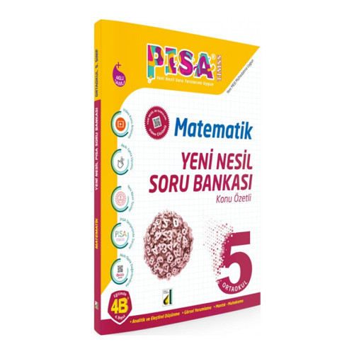 Damla Yayınları 5. Sınıf Pisa Matematik Yeni Nesil Soru Bankası
