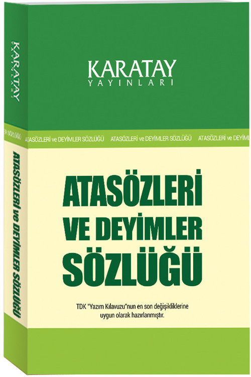 Atasözleri Ve Deyimler Sözlüğü (Karton Kapak) - Kolektif - Karatay Yayınları