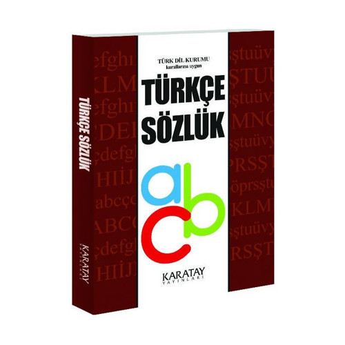 Türkçe Sözlük (Karton Kapak) - Kolektif - Karatay Yayınları