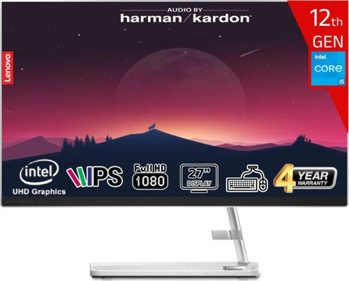 İ5-12450H 64 Gb 512 Gb 27 Fhd Ips Freedos F0Gj0128Tr-64512 Klavye+Mouse Beyaz