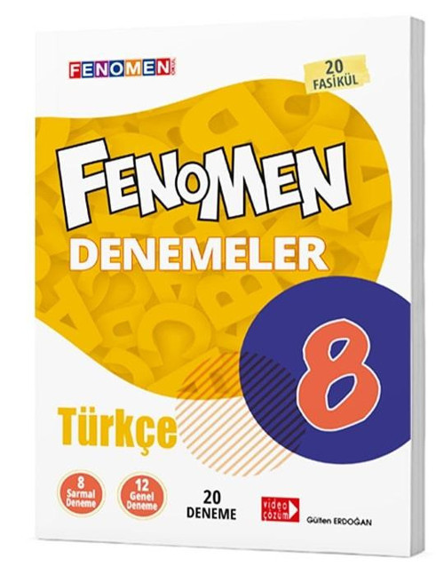 Gama Yayınları 8. Sınıf Türkçe Fenomen 20Li Deneme