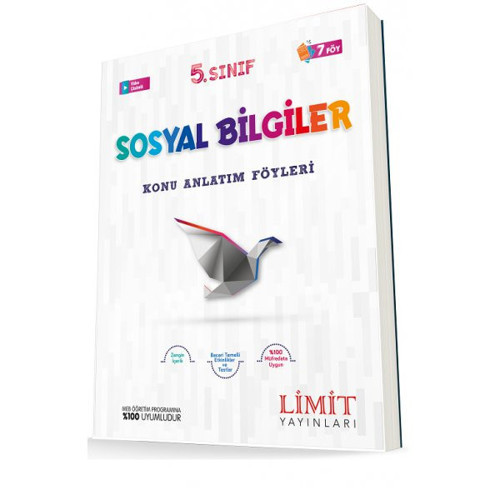 Limit Yayınları 5. Sınıf Sosyal Bilgiler Konu Anlatım Föyleri
