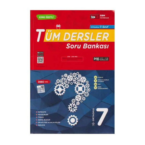 Soru Bankası Merkezi Yayınları 7. Sınıf Tüm Dersler Soru Bankası
