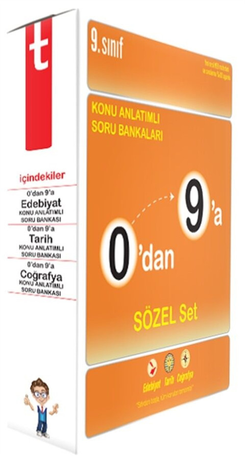 Tonguç Yayınları 0'dan 9'a Sözel Konu Anlatımlı Soru Bankası
