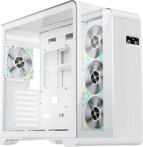 Rt7 Beyaz Dıgıtal 850w 80+ Gold Full Modüler 4x12cm Argb 3 Taraflı Temperli Cam Usb 3.0 -