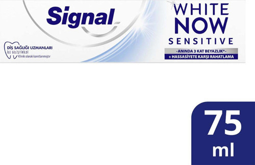 White Now Sensitive Diş Macunu 75 ml