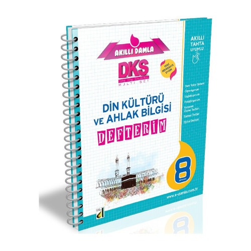 Damla Yayınları 8. Sınıf Dks 4B Din Kültürü Ve Ahlak Bilgisi Defterim