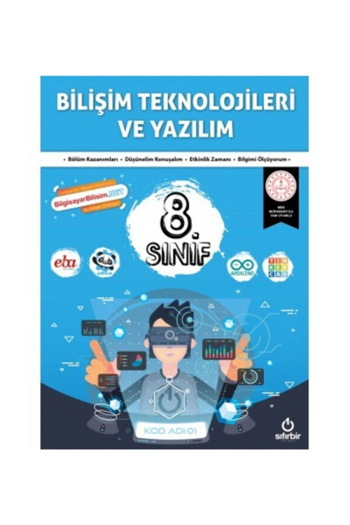 Sıfırbir Yayınları 8. Sınıf Bilişim Teknolojileri Ve Yazılım