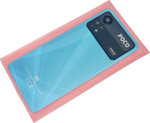 Xiaomi Poco X4 PRO Arka Kapak (FULL Kamera Lensli ORJİNAL) MAVİ