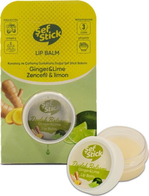 LİP KAVANOZ ZENCEFİL LİMON 10 ML