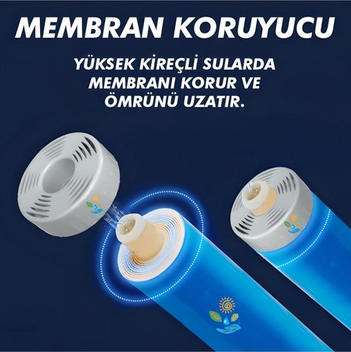 Silifozlu Membran Koruyucu Su Arıtma Cihazları Ihlas, Lg Ve Tüm Filtre Membranlarına Uyumlu