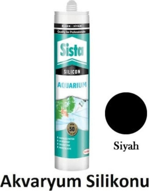Akvaryum Silikonu Siyah 310Ml