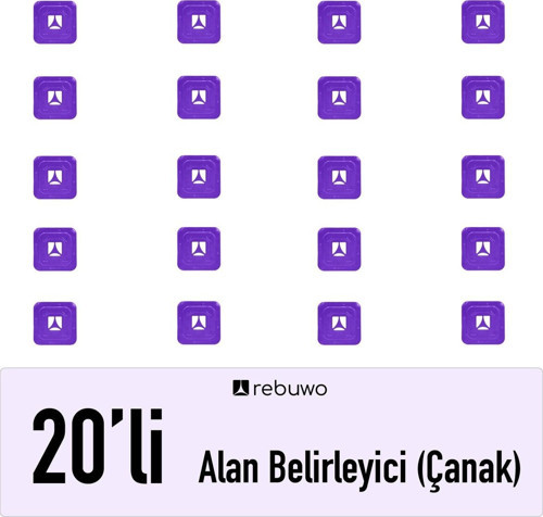 Alan Belirleyici Çanak Antrenman Çanağı 20 Adet