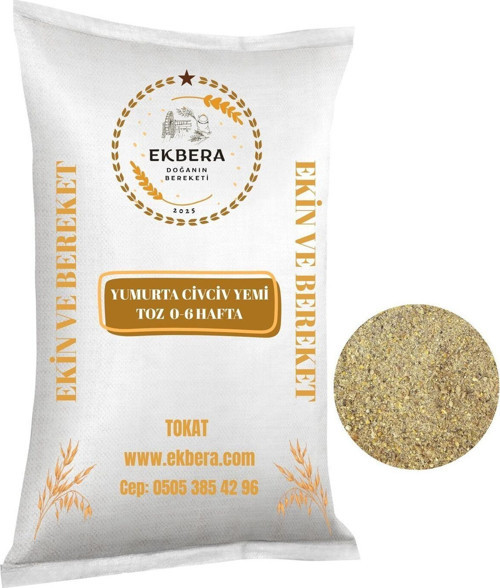 - Yumurta Civciv Yemi (Toz) (0-6 Hafta) - 25 Kg