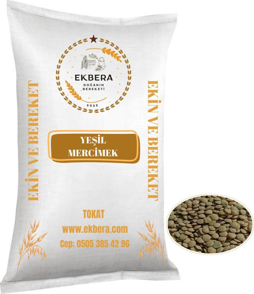 Yerli Yeşil Mercimek – 1 Kg