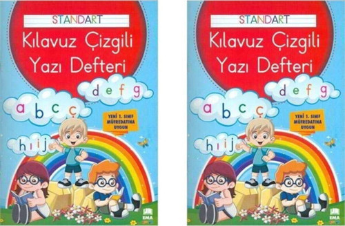 24 Yaprak A4 Büyük Boy Stkampuskirtasiyemart Kılavuz Çizgili Güzel Yazı Defteri 2 Adet