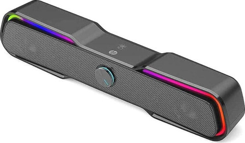 Bilgisayar Dhe-6002 Için Soundbar 2X3W Gaming Rgb