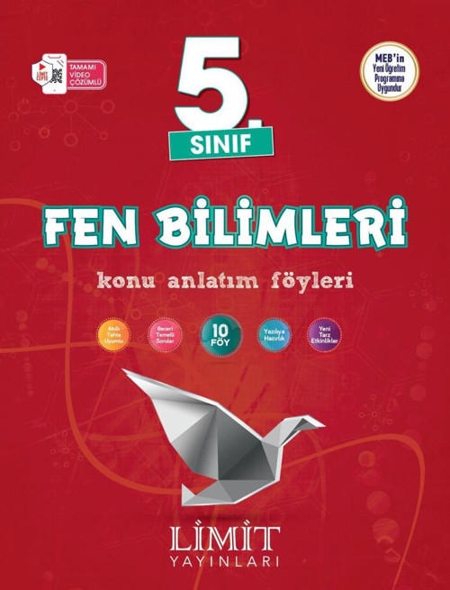 Limit 2025 5. Sınıf Fen Bilimleri Konu Anlatım Föyleri Güncel Müfredat