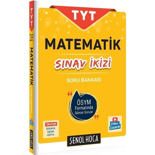 Şenol Hoca Yayınları Tyt Matematik Sınav İkizi Soru Bankası