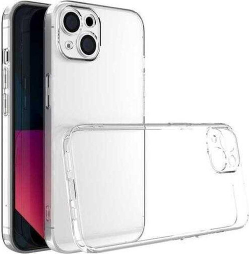 Apple Iphone 13 Ile Uyumlu Kılıf Şeffaf Pürüzsüz Sert Pc Elixir Kapak Şeffaf