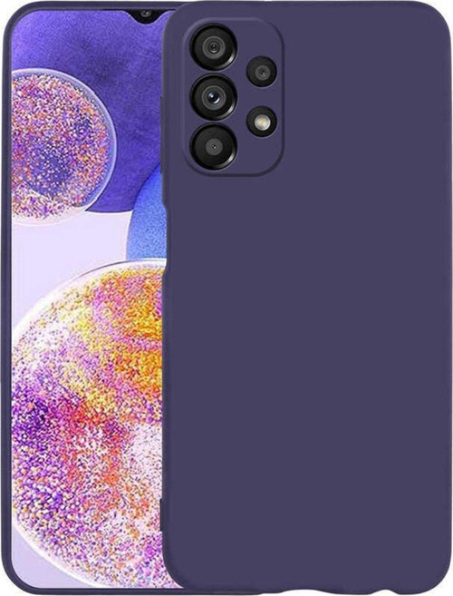 Galaxy A23 Ile Uyumlu Kılıf Premier Silikon Kapak Lacivert
