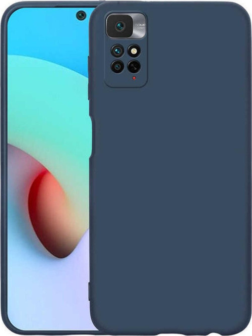 Xiaomi Redmi Note 11 Ile Uyumlu Kılıf Mara Silky Termoplastik Kılıf Lacivert