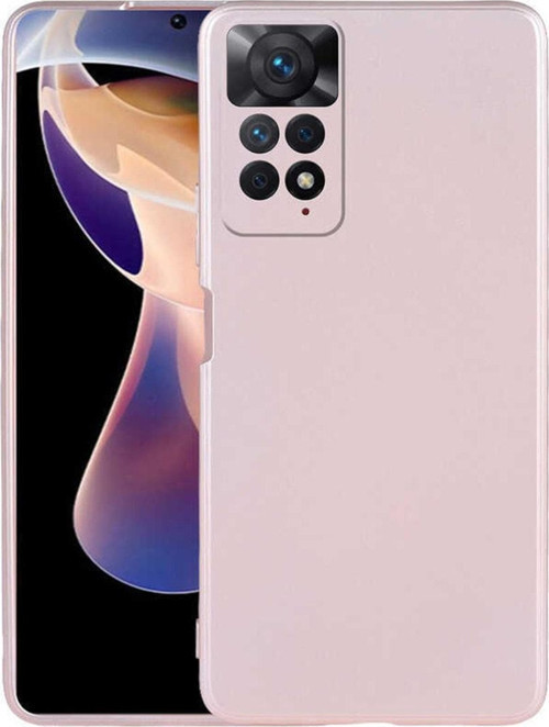 Xiaomi Redmi Note 11 Pro 5g Ile Uyumlu Kılıf Premier Silikon Kapak Rosegold