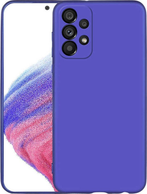 Galaxy A33 5g Ile Uyumlu Kılıf Premier Silikon Kapak Saks Mavisi