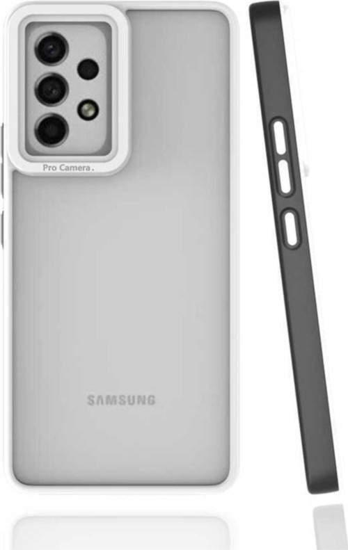 Galaxy A53 5g Kılıf Kamera Korumalı Mat Yüzeyli Mimi Kapak Siyah