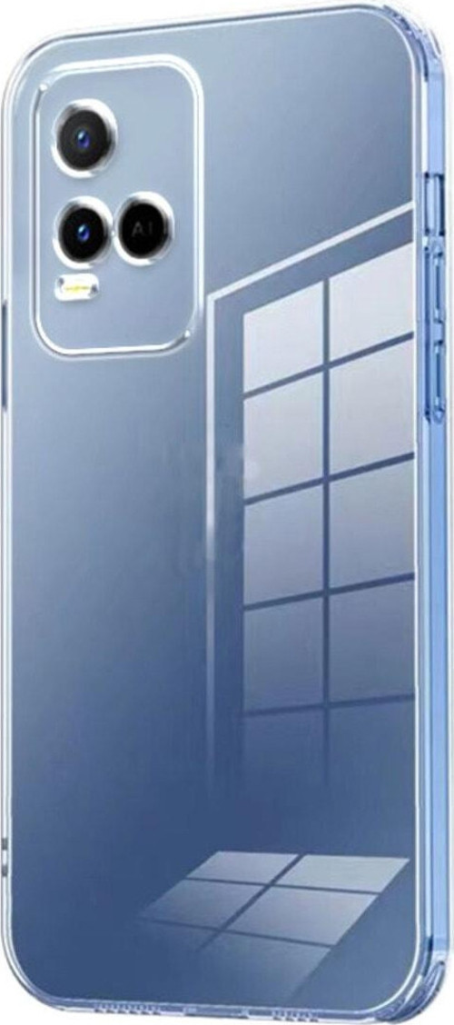 Vivo Y21S ile Uyumlu Kılıf Süper Esnek Toz, Kirden Koruyan Silikon Süper Şeffaf