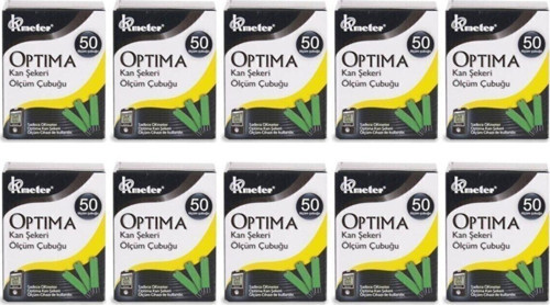 Kan Şekeri Strip 10 Adet (50X10=500)