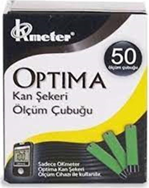 Kan Şekeri Ölçüm Çubuğu 50 Adet