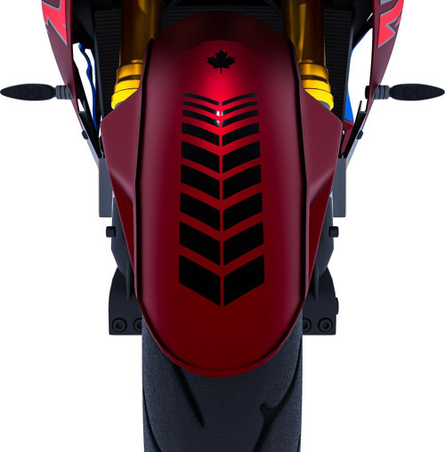 2 Adet Sport Motosiklet Çamurluk Jet Siyah Kask Sticker Çınar Extreme