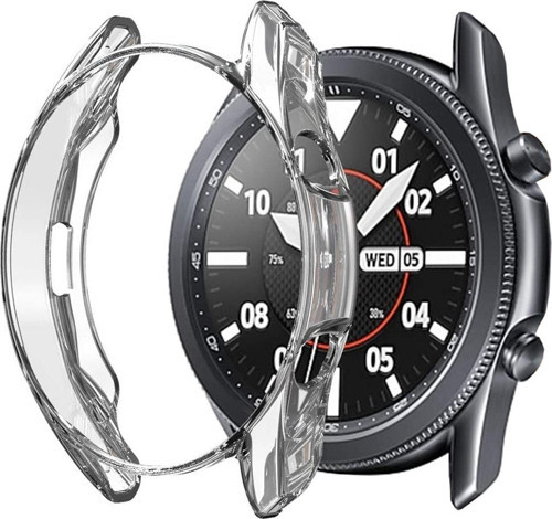 Galaxy Watch 3 Ile Uyumlu 41 Mm ( Önü Açık ) Wafture Silikon Kılıf Watch 3 41 Mm Akıllı Saat Kılıf