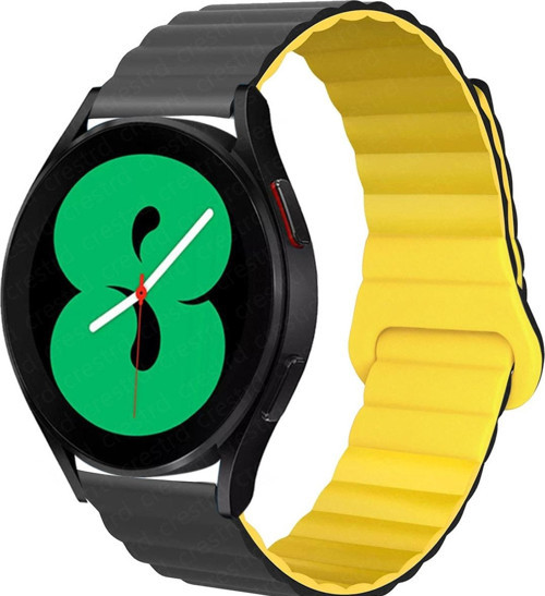 Haylou GS ile uyumlu Kordon 22mm Manyetik Toka Çift Renk Infatuation Hafif Spor Kayış