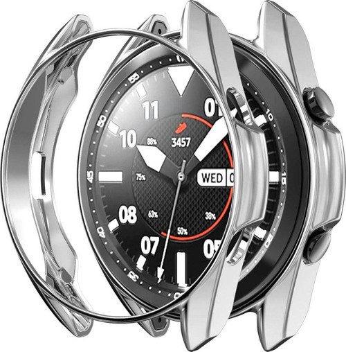 Galaxy Watch 3 Ile Uyumlu 45 Mm ( Önü Açık ) Wafture Silikon Kılıf Watch 3 41 Mm Akıllı Saat Kılıf