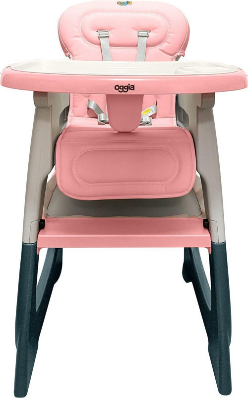 Çok Fonksiyonlu Pembe Mama Sandalyesi / Masa-Sandalye Takımı (6 Ay-4 Yaş) | Ergonomik