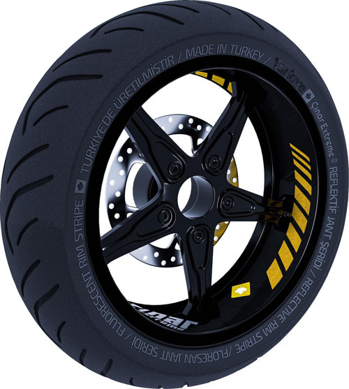 Gp Racing Yaldızlı Gold İç Jant Şeridi Sticker Çınar Extreme