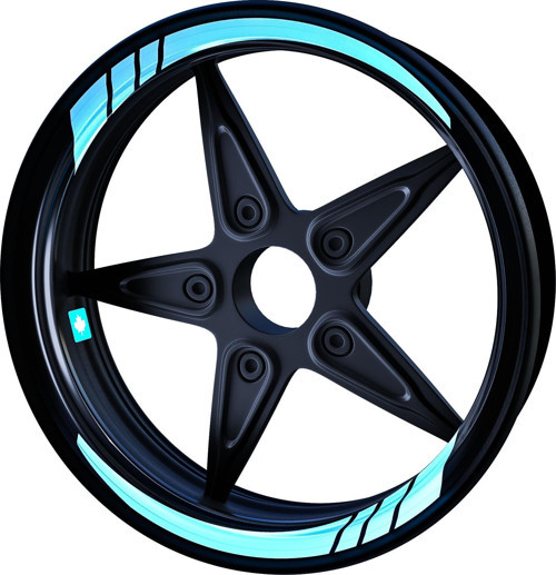 Moto GP Nane Yeşili İç Jant Şeridi Sticker Çınar Extreme