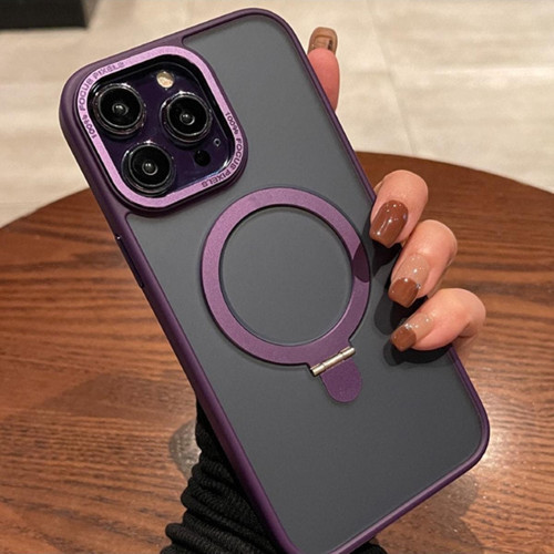 Iphone 14 Pro Max Ile Uyumlu Kılıf Magsafe Ile Uyumlu Wireless Şarj Özellikli Standlı Tiger Kapak