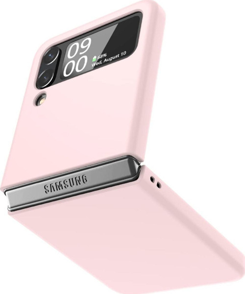 Samsung Galaxy Z Flip 4 İle Uyumlu Kılıf 180 Derece Aç Kapa Kamera Korumalı Arka Kapak