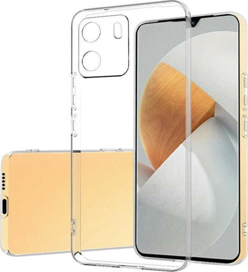 Vivo Y15s Ile Uyumlu Süper Silikon Kapak Süper Şeffaf