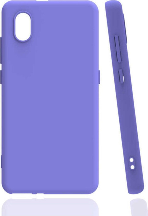 Tcl L7 Kılıf Bye Silikon Lila