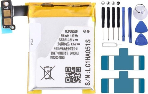 Samsung Galaxy Gear 1 V700 315mah B030fe Pil Batarya + Tamir Kit