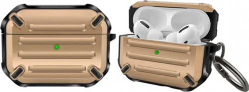 Pro Kulaklık Koruyucu Çengelli Greenwood Armor Silikon Kılıf Gold